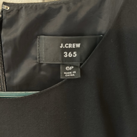 J Crew Black Resume Dress 6P - Picture 2 of 2